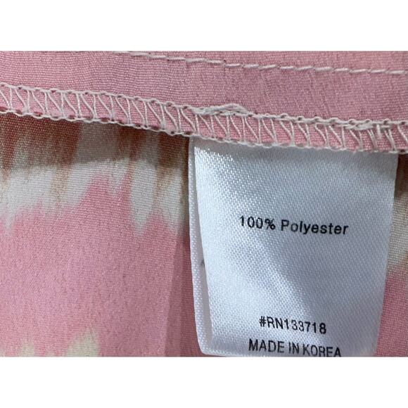 Mignon Doo Anthropologie Kimono Cardigan Open Front Multicolored Tie Dye READ - Picture 5 of 11